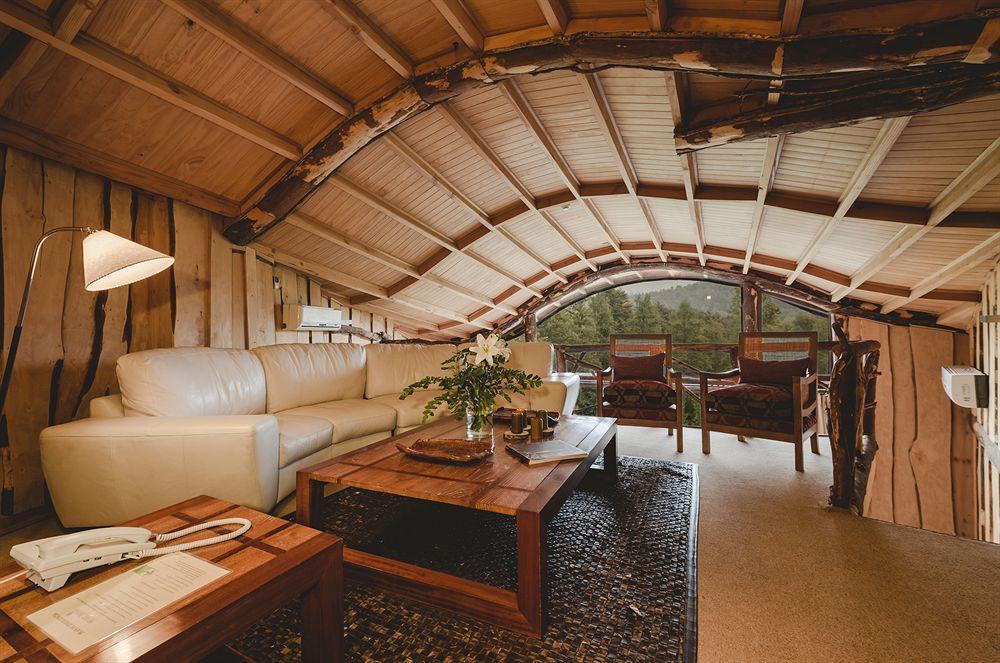 Huilo Huilo Nothofagus Hotel & Spa Puerto Fuy Bagian luar foto