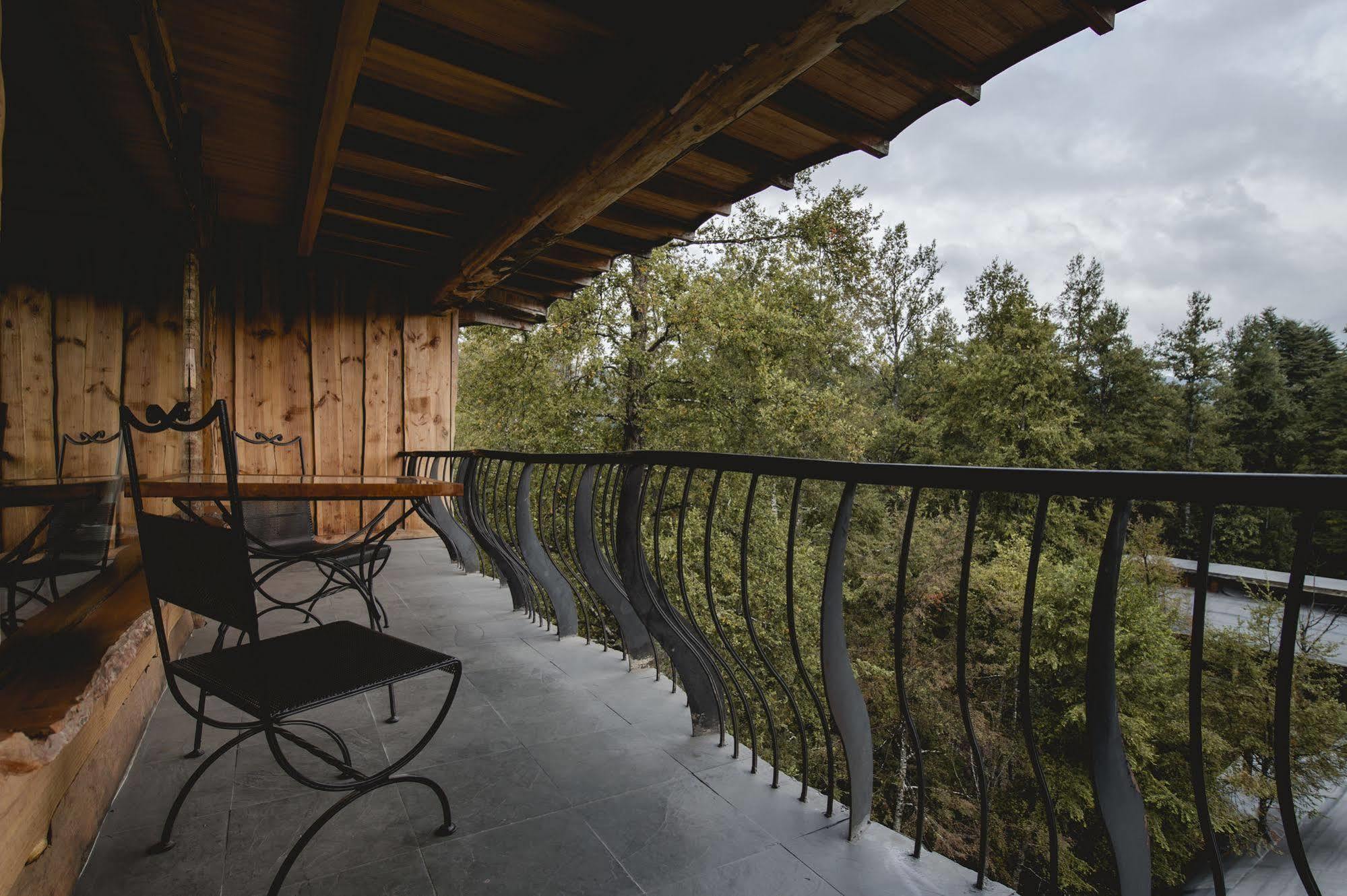 Huilo Huilo Nothofagus Hotel & Spa Puerto Fuy Bagian luar foto