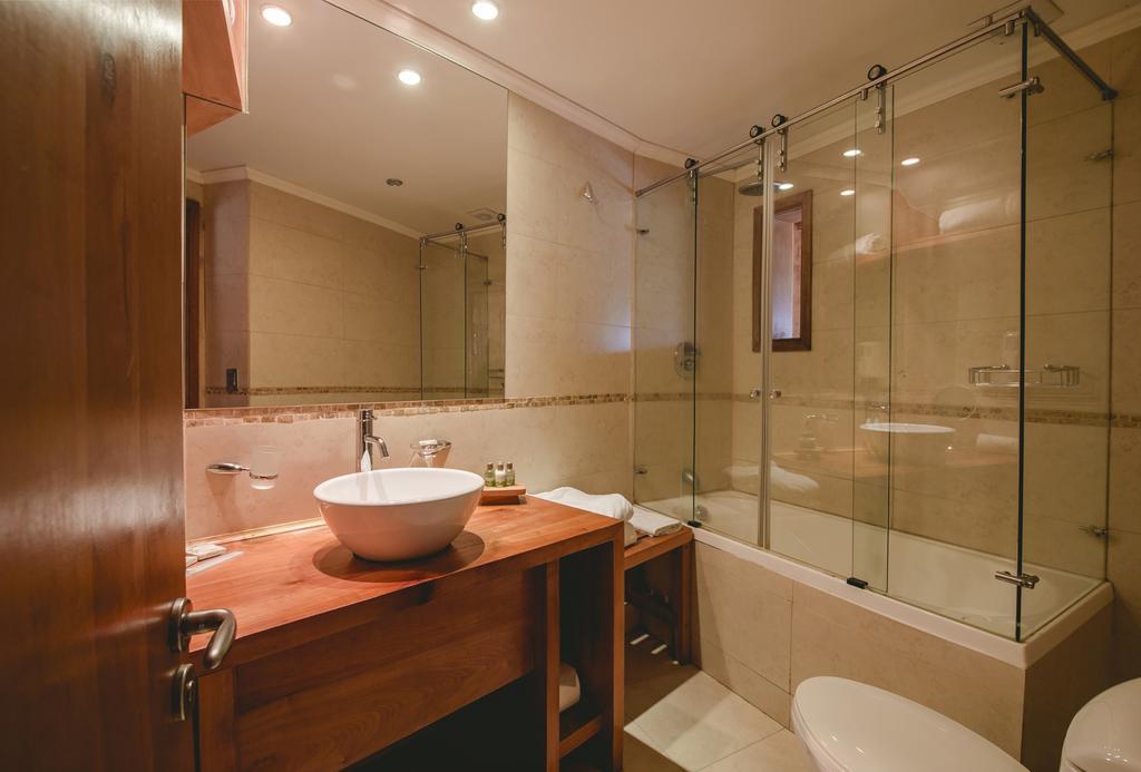 Huilo Huilo Nothofagus Hotel & Spa Puerto Fuy Bagian luar foto
